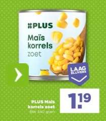 PLUS Maïs korrels zoet