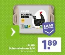PLUS Scharreleieren S/M