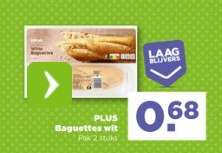 PLUS Baguettes wit