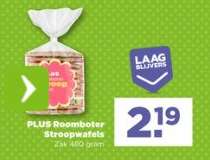 PLUS Roomboter Stroopwafels
