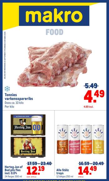 Makro-aanbieding - 23-9-2026 - 4-10-2026.