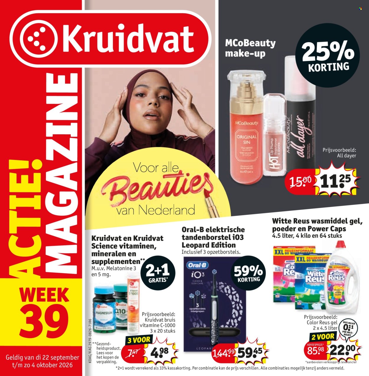 Kruidvat-aanbieding - 22-9-2026 - 4-10-2026. Pagina 1