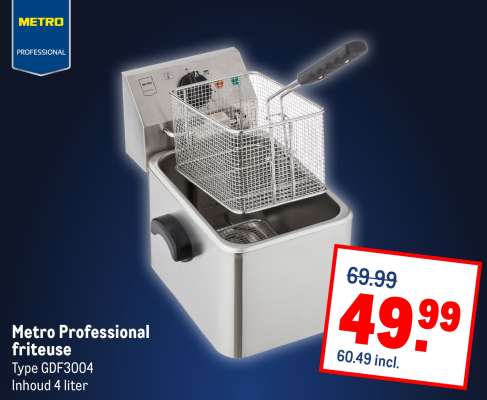 Metro Professional friteuse