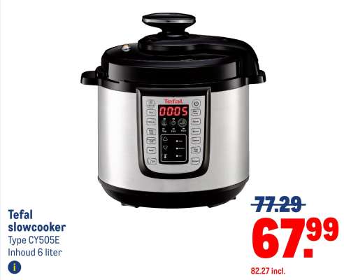 Tefal slowcooker