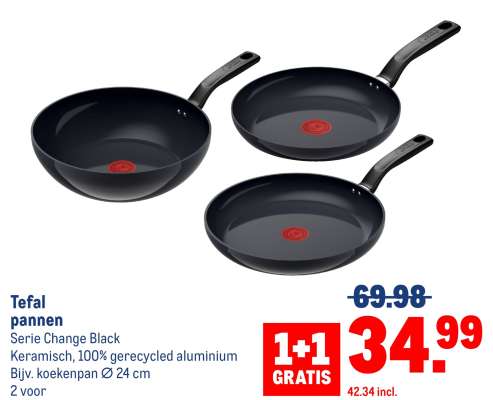 Tefal pannen
