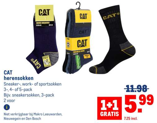 CAT herensokken