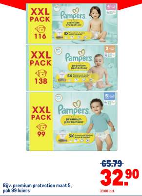 Pampers Premium protection
