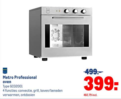 Metro Professional oven