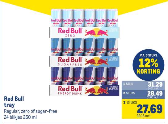 Red Bull tray