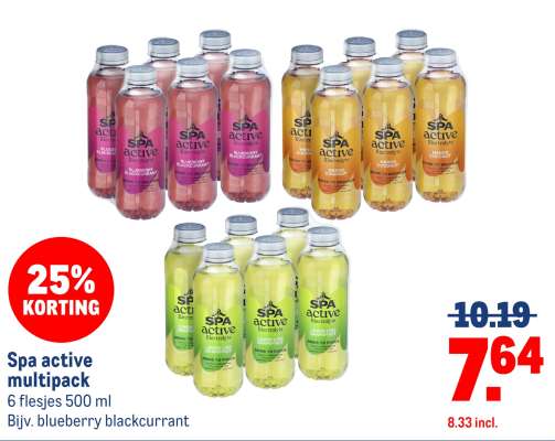 Spa active multipack