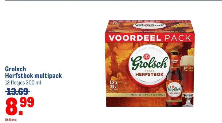 Grolsch Herfstbok multipack