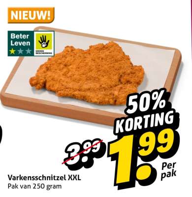Varkensschnitzel XXL