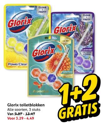 Glorix toiletblokken