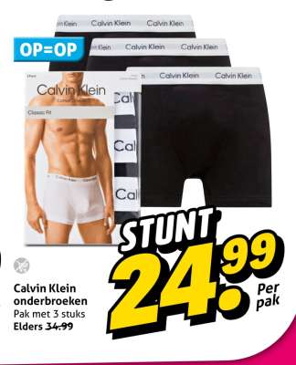 Calvin Klein onderbroeken