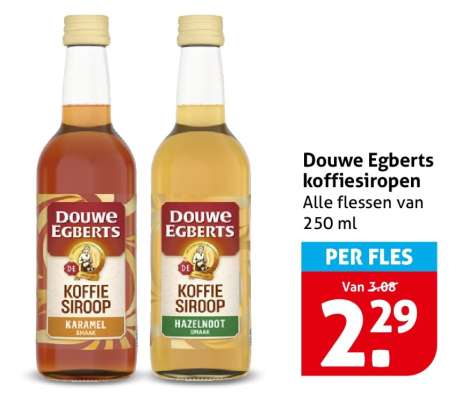 Douwe Egberts koffiesiropen