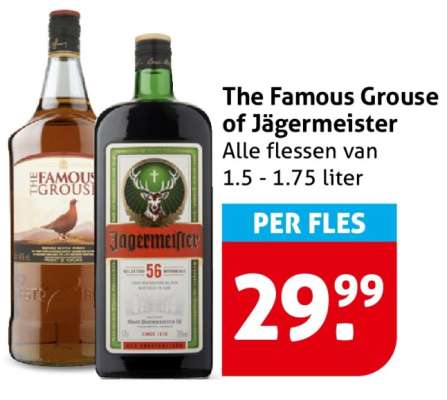The Famous Grouse of Jägermeister