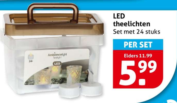 LED theelichten
