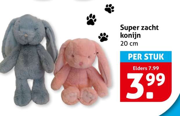 Super zacht konijn