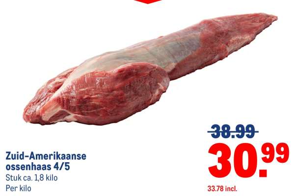 Zuid-Amerikaanse ossenhaas 4/5