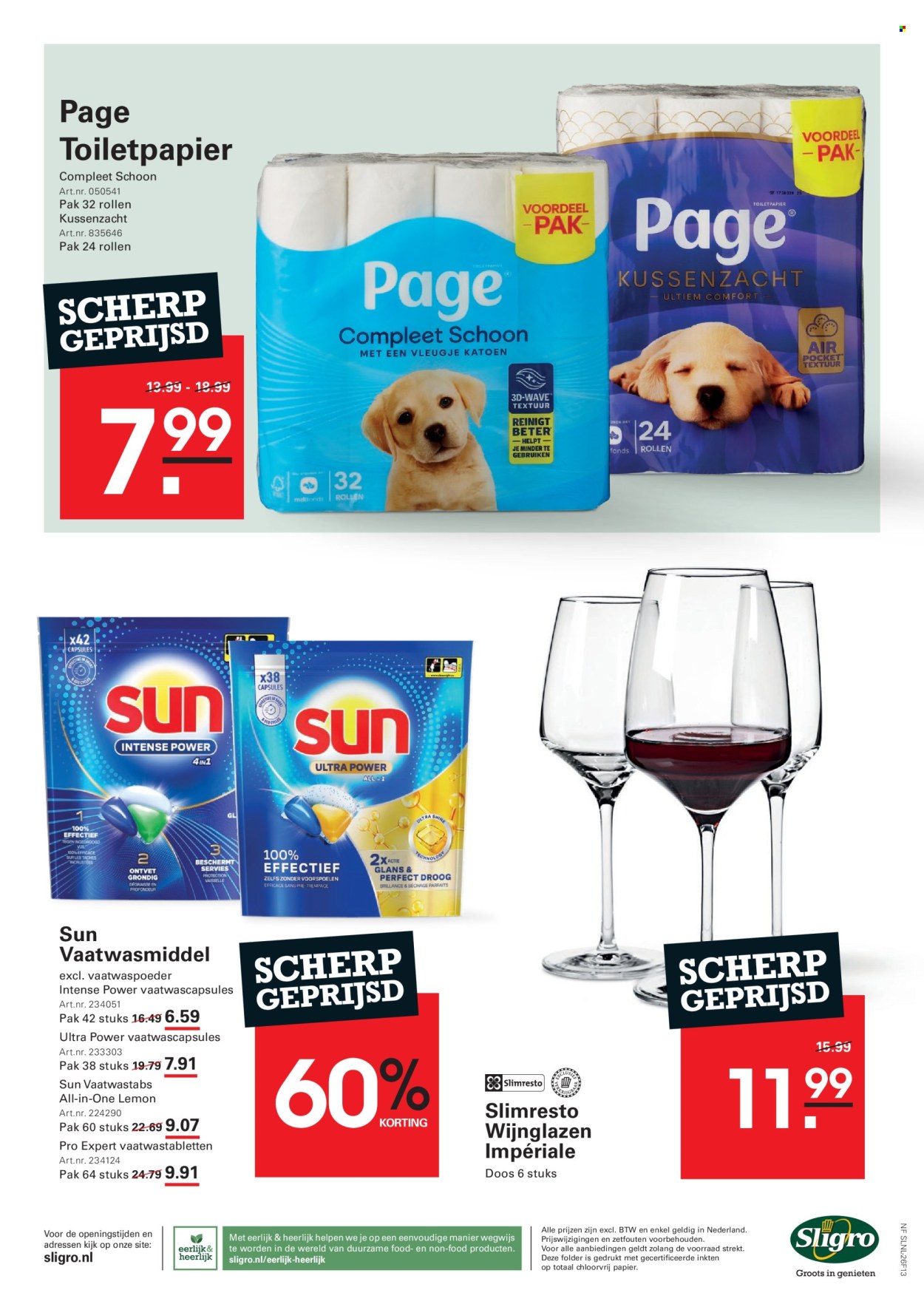 Sligro-aanbieding - 24-9-2026 - 12-10-2026. Pagina 13