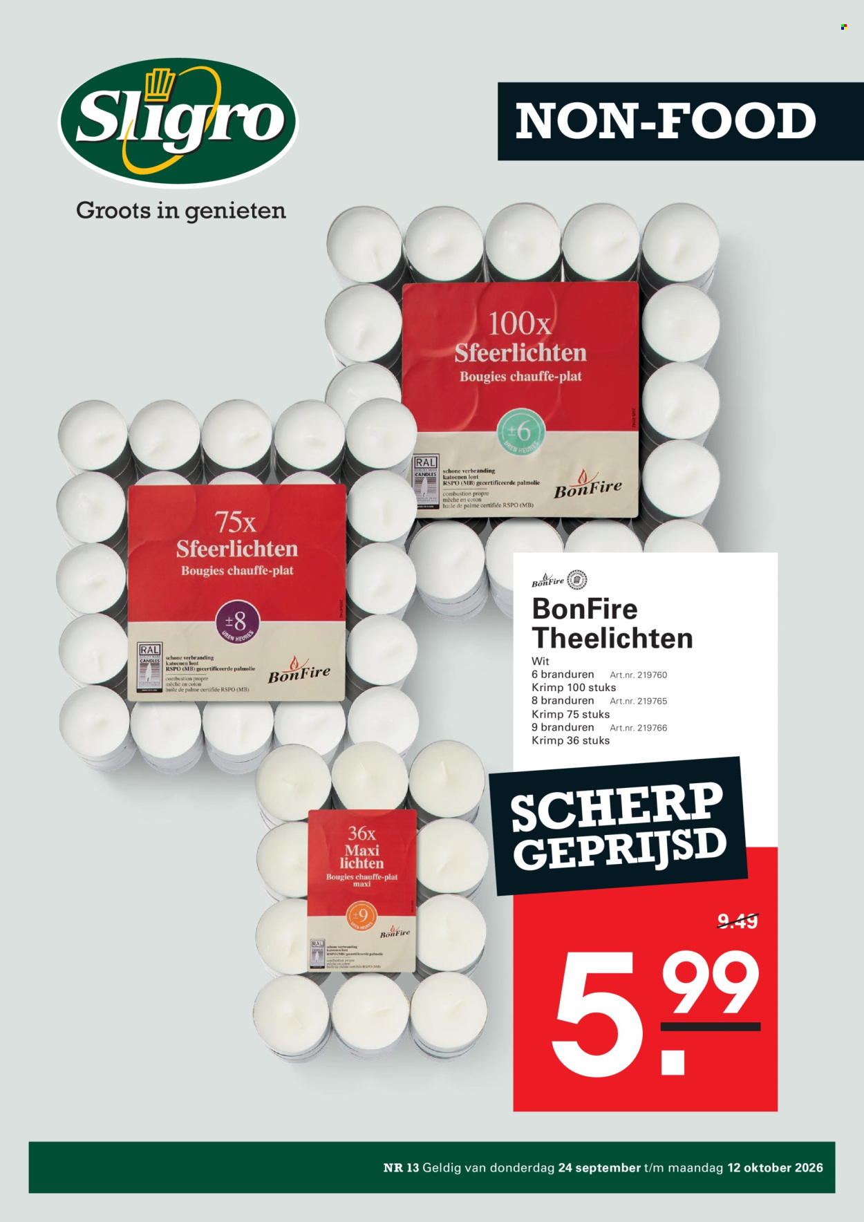 Sligro-aanbieding - 24-9-2026 - 12-10-2026. Pagina 51