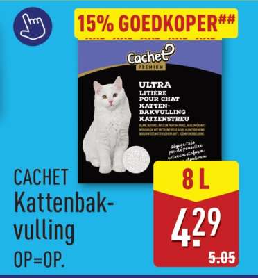 CACHET Kattenbakvulling
