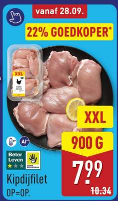 Kipdijfilet