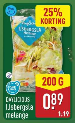 DAYLICIOUS IJsbergsla melange