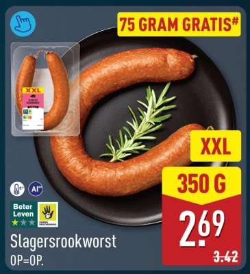 Slagersrookworst