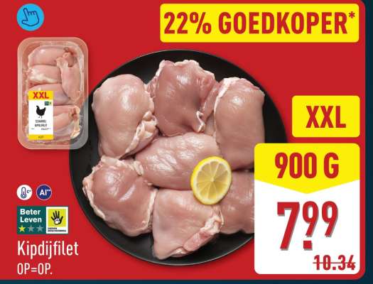 Kipdijfilet