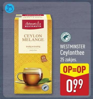 WESTMINSTER Ceylonthee