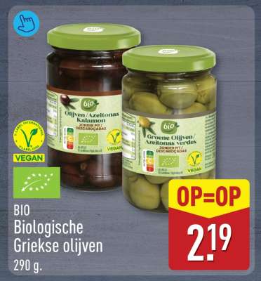 BIO Biologische Griekse olijven