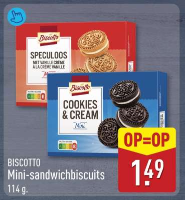 BISCOTTO Mini-sandwichbiscuits