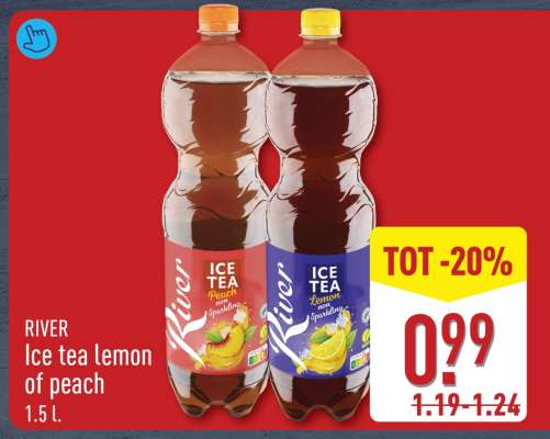 RIVER Ice tea lemon of peach