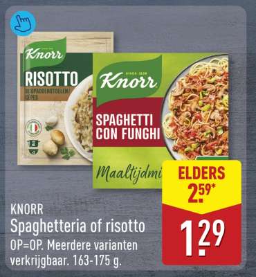 KNORR Spaghetteria of risotto