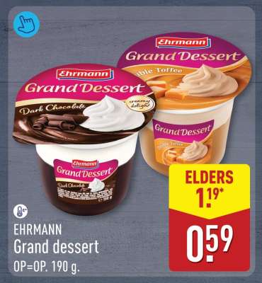 Ehrmann Grand dessert