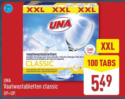 UNA Vaatwastabletten classic