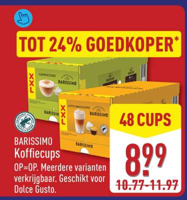 BARISSIMO Koffiecups