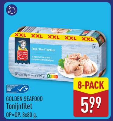 GOLDEN SEAFOOD Tonijnfilet