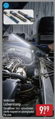 WORKZONE Ledwerklamp