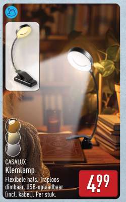 CASALUX Klemlamp