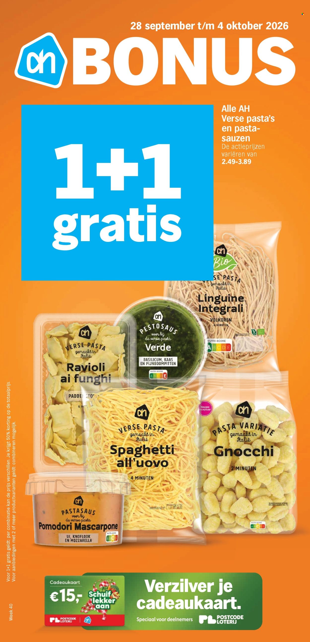 Albert Heijn-aanbieding - 28-9-2026 - 4-10-2026. Pagina 1