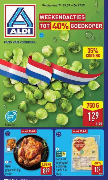 Aldi-aanbieding - 25-9-2026 - 27-9-2026.