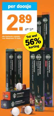 Starbucks Capsules voor Nespresso