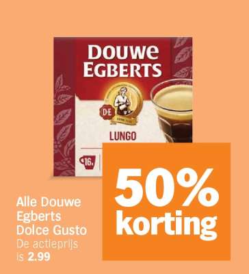 Alle Douwe Egberts Dolce Gusto