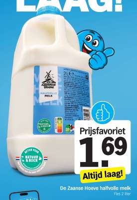 De Zaanse Hoeve halfvolle melk