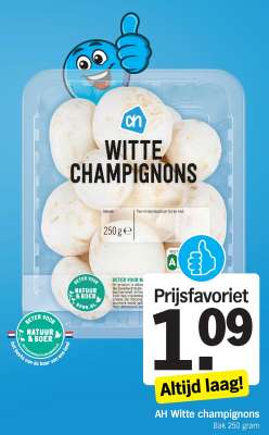AH Witte champignons