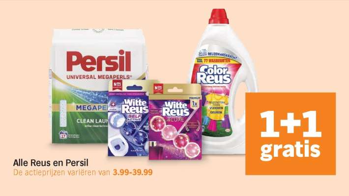 Alle Reus en Persil