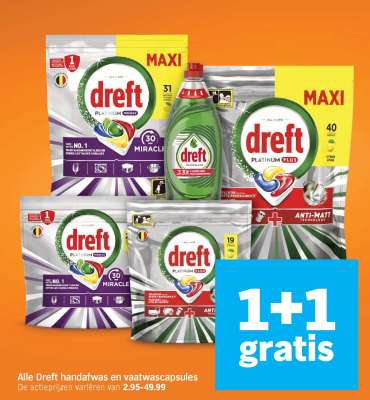 Dreft handafwas en vaatwascapsules
