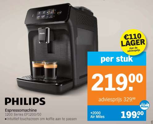 Philips espressomachine